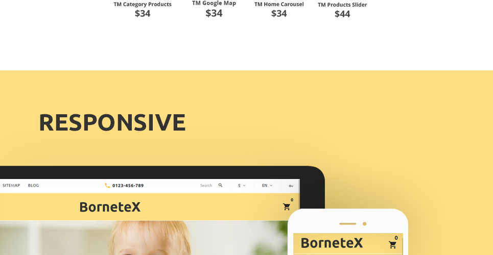 тема магазина для беременных prestashop