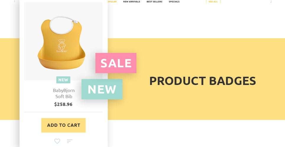 тема магазина для беременных prestashop