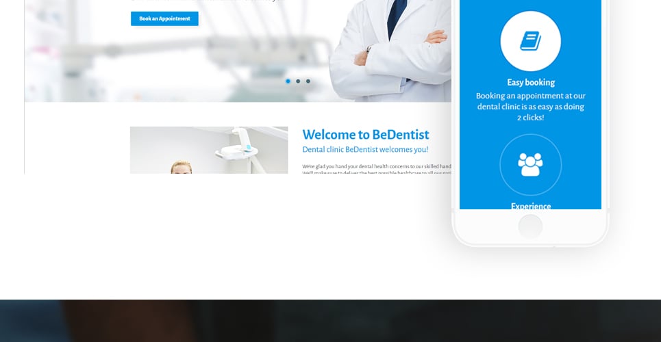 шаблон сайта bedentist