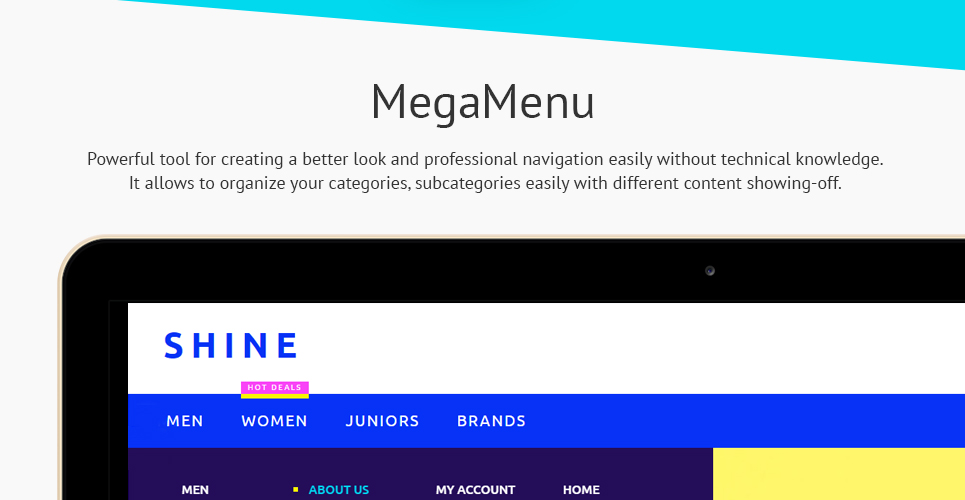 тема shine shopify