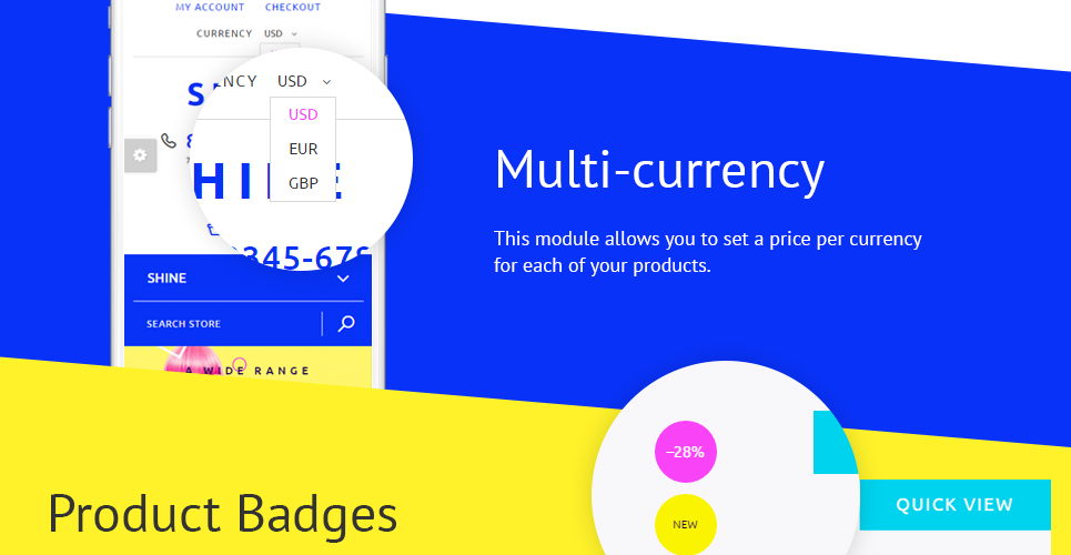 тема shine shopify