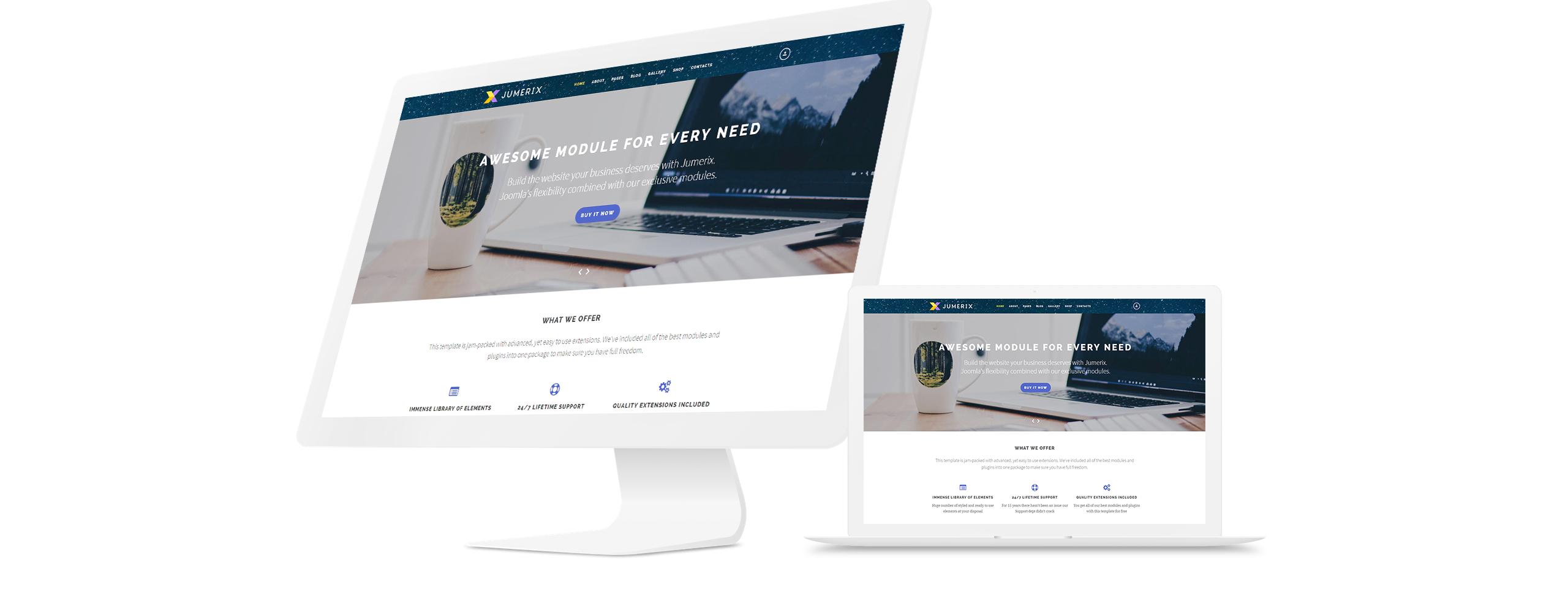универсальный шаблон joomla