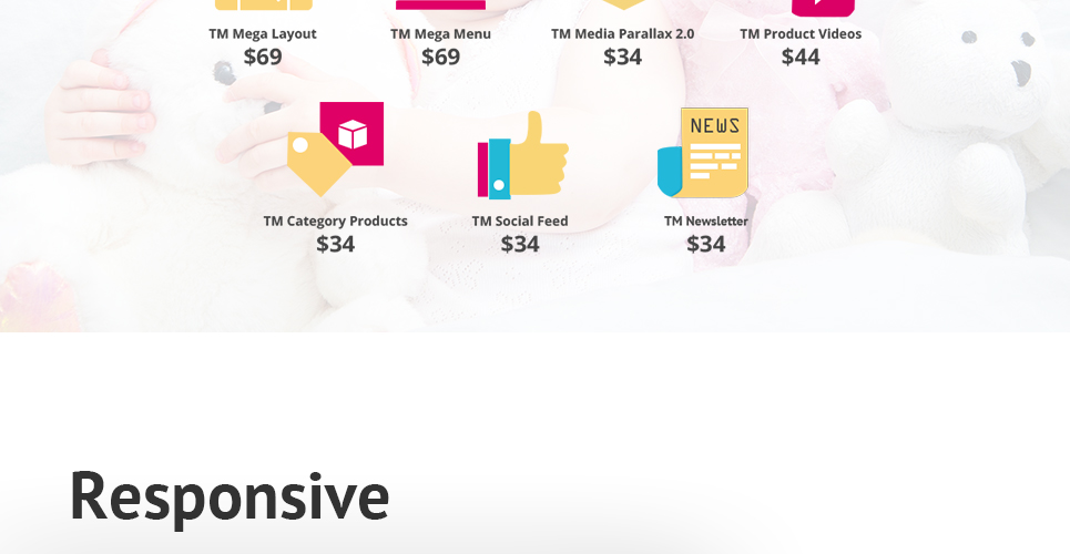 детский интернет-магазин prestashop theme