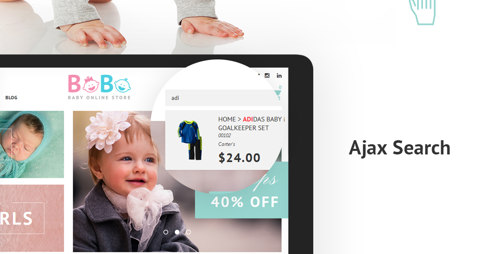 детский интернет-магазин prestashop theme