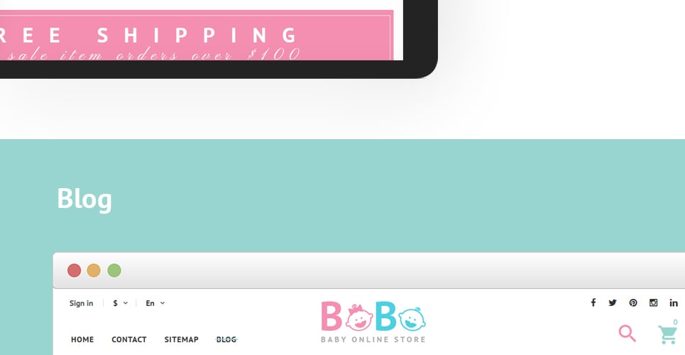 детский интернет-магазин prestashop theme