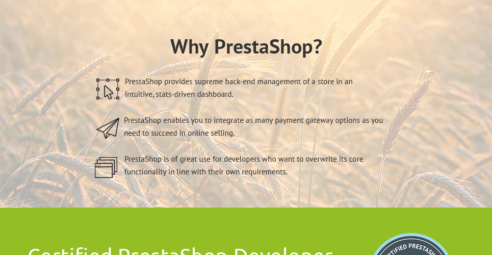 сельскохозяйственная отзывчивая тема prestashop