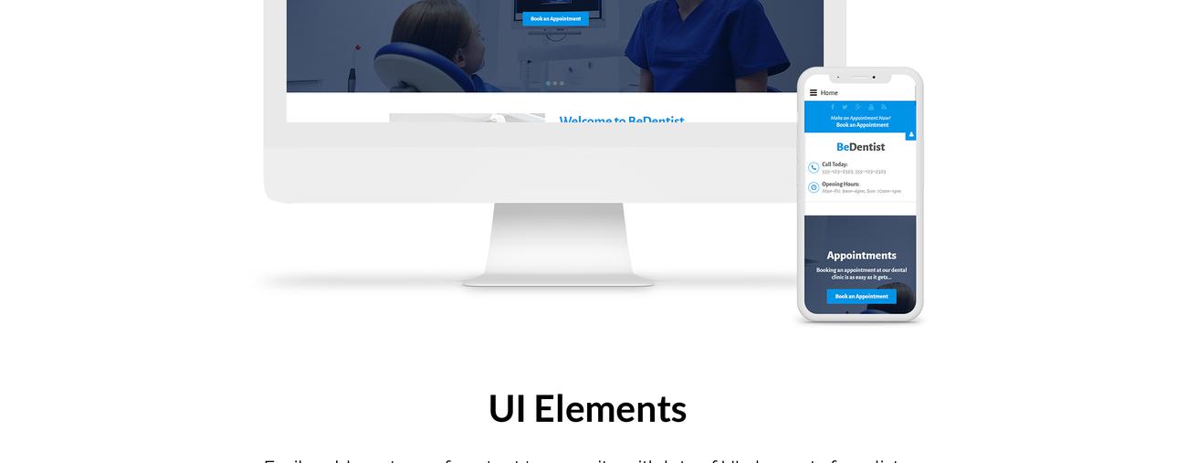 бедентистский шаблон joomla