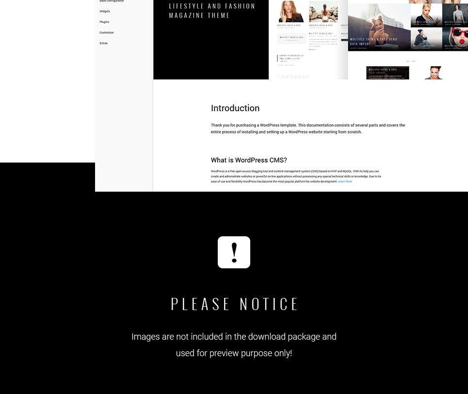 стиль жизни и мода блог wordpress тема
