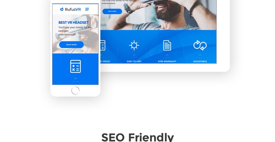 vr startup отзывчивая тема wordpress