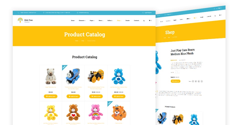 дошкольное образование html bootstrap шаблон сайта