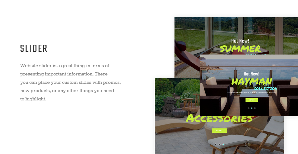 мебель отзывчивая тема magento