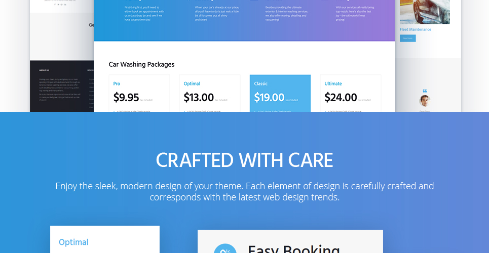автомойка и ремонт автомобилей wordpress тема