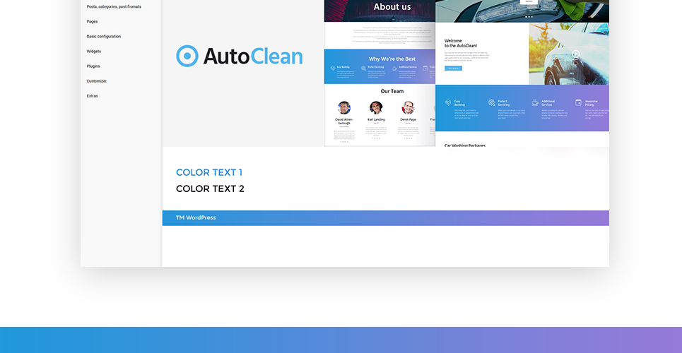 автомойка и ремонт автомобилей wordpress тема