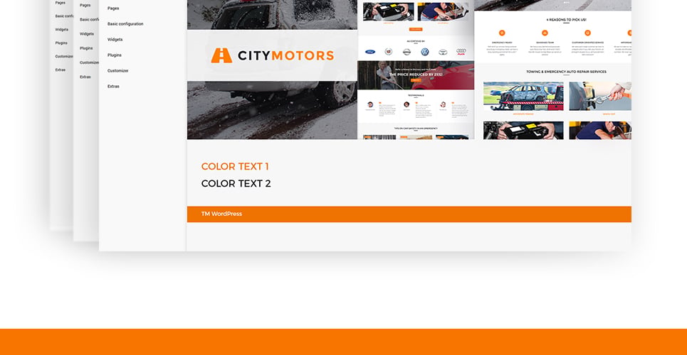 авто буксировочная компания wordpress тема