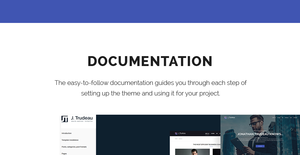 бизнес-тренер wordpress тема