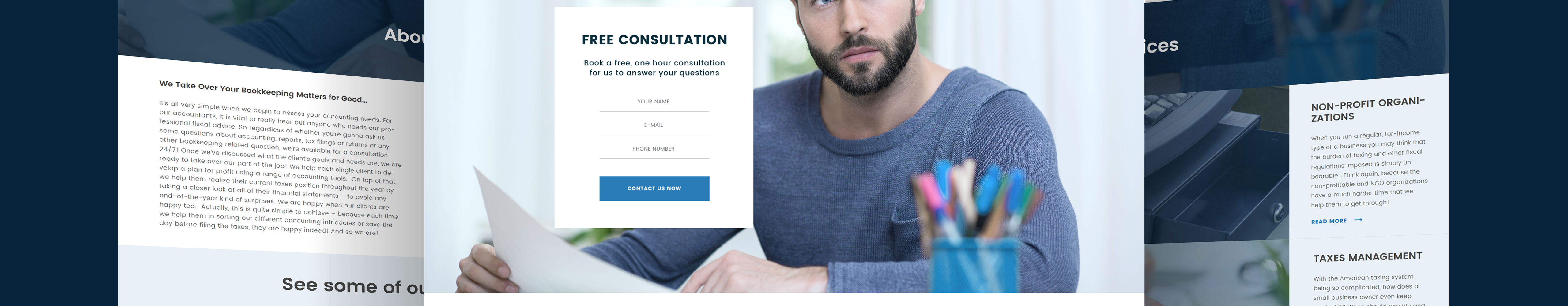 тема wordpress для финансового учета