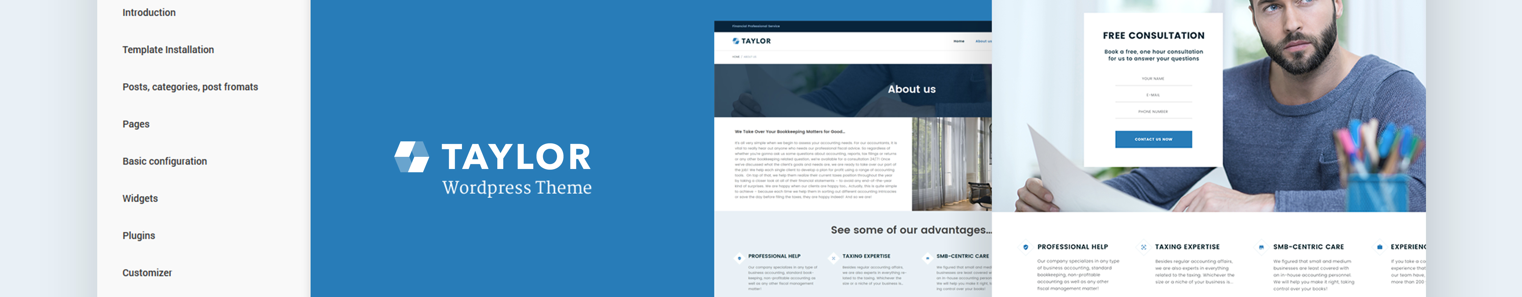 тема wordpress для финансового учета