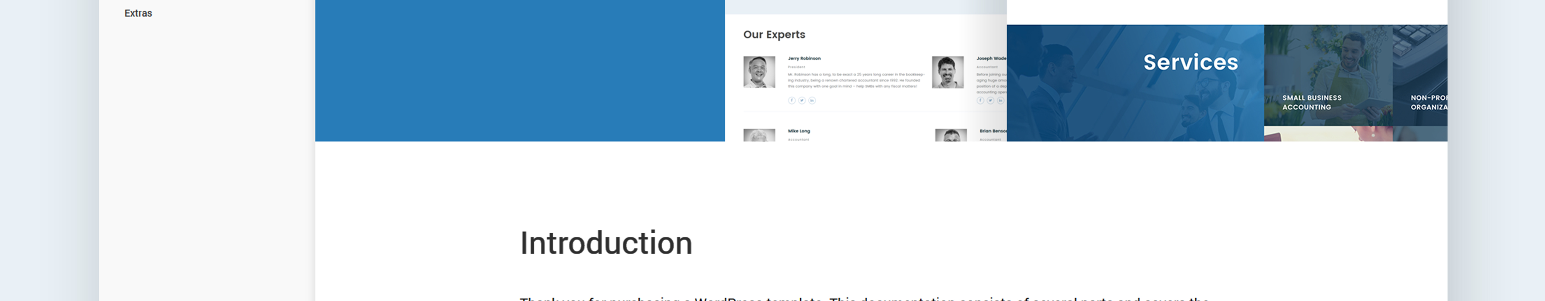 тема wordpress для финансового учета