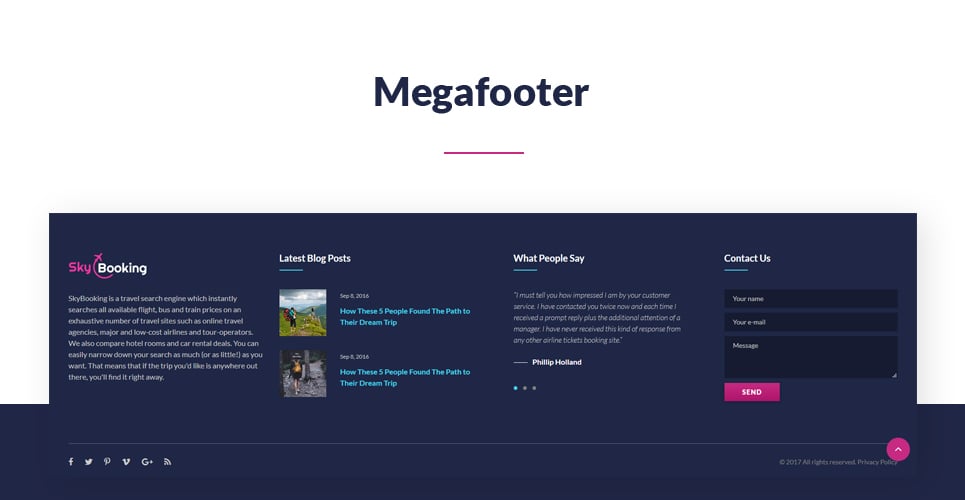 бронирование авиабилетов шаблон сайта html5