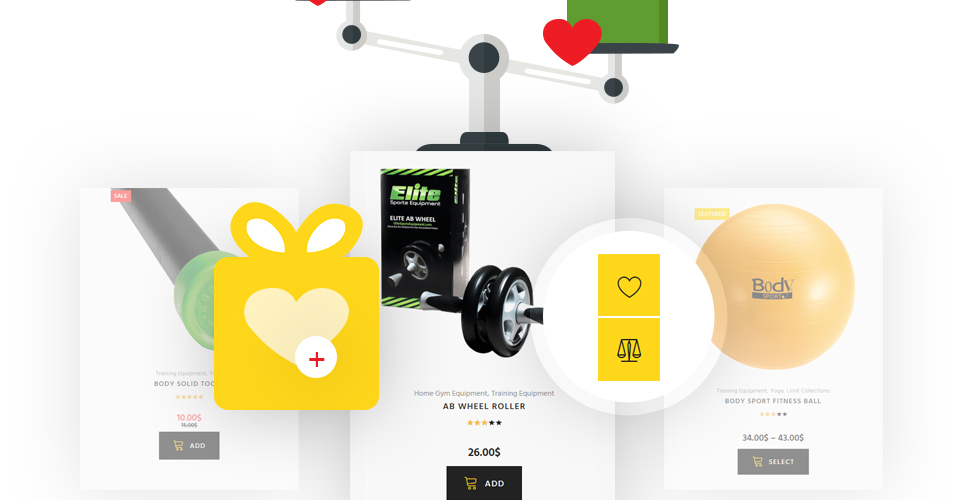 тема спортивного магазина woocommerce