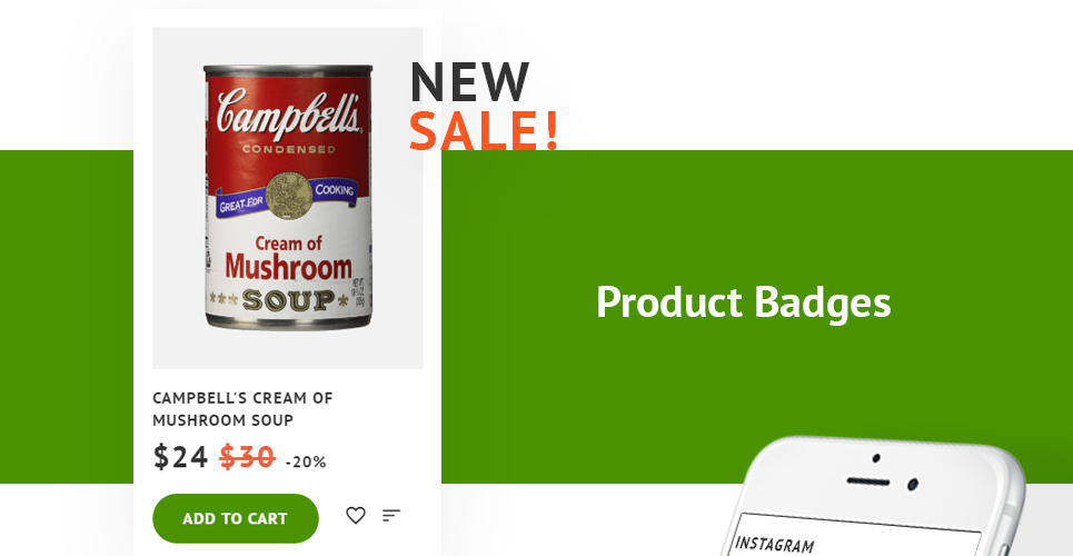 продуктовый магазин prestashop тема