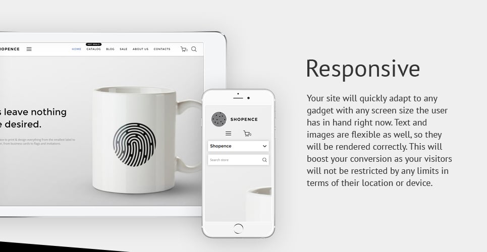 типография и полиграфическая компания shopify theme