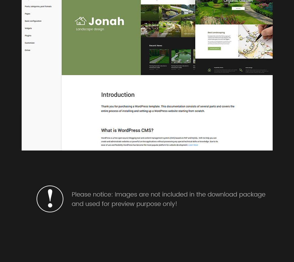 ландшафтный дизайн и стрижка газонов wordpress тема