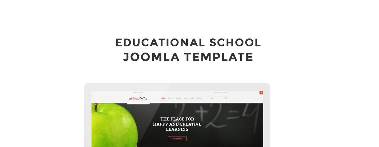 education многостраничный креативный шаблон joomla