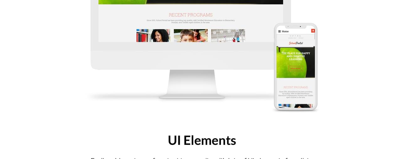 education многостраничный креативный шаблон joomla