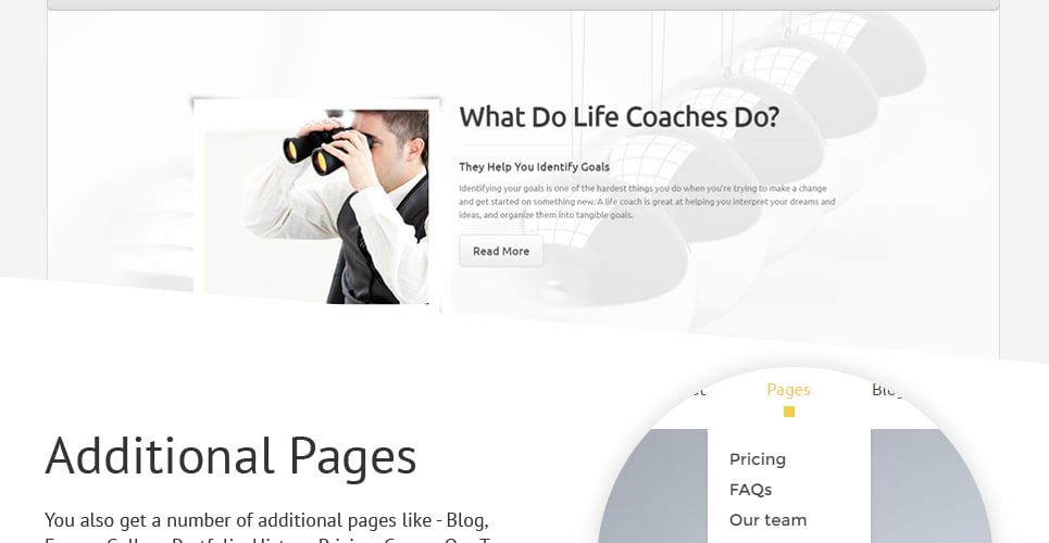лайф коуч отзывчивый шаблон joomla