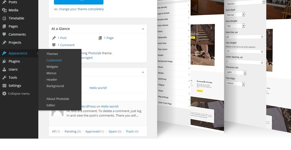 столярное дело и деревообработка wordpress тема