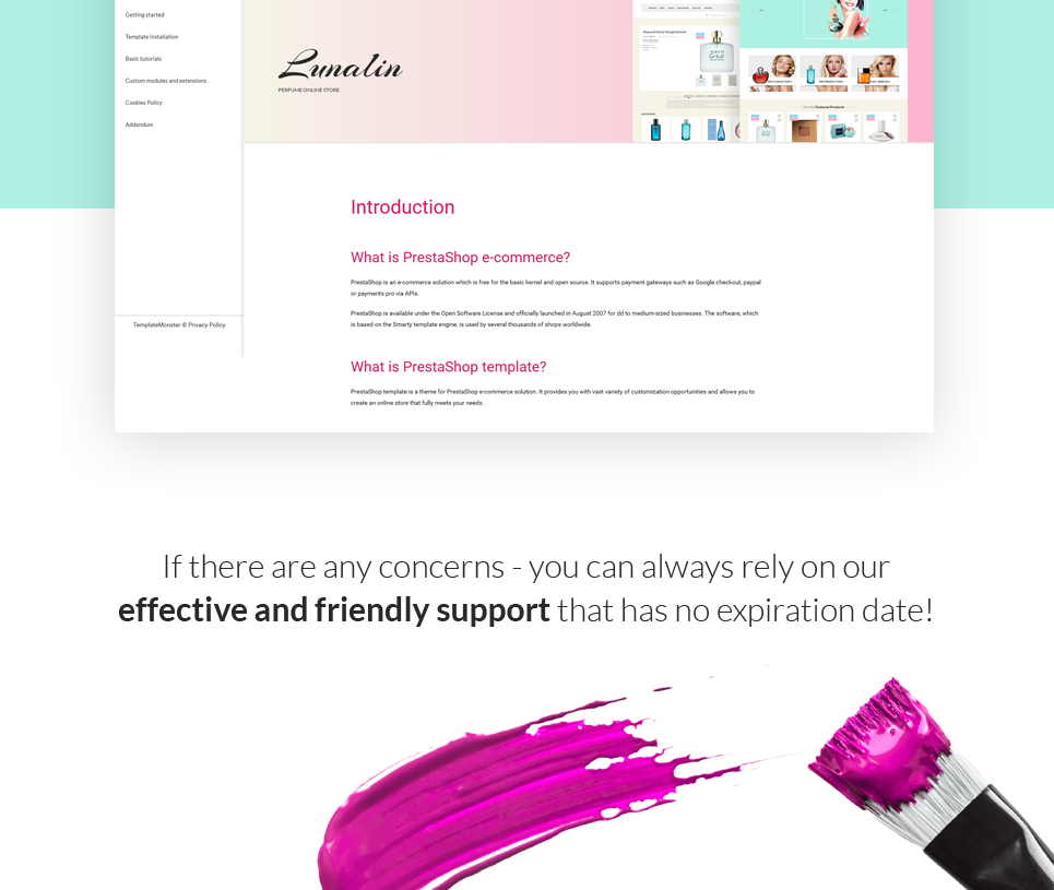 парфюмерия и одеколон магазин prestashop тема