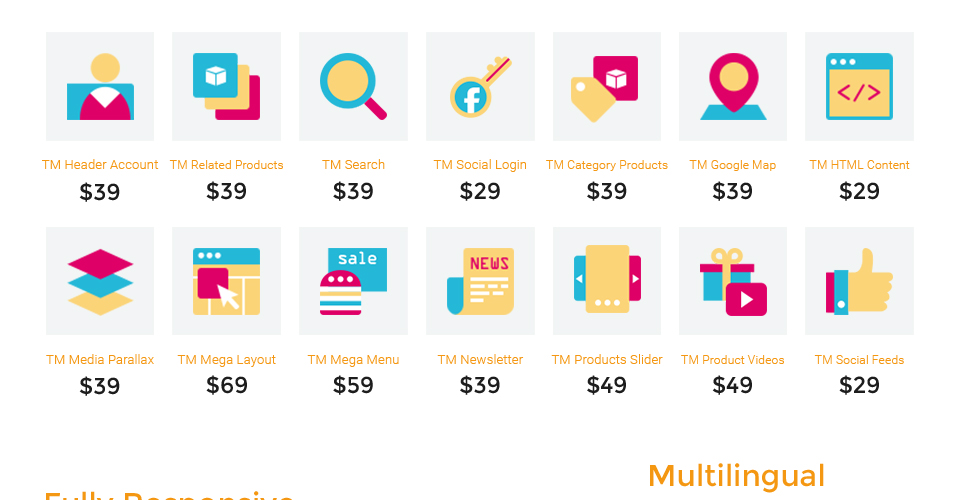 ресторанное оборудование и посуда prestashop тема