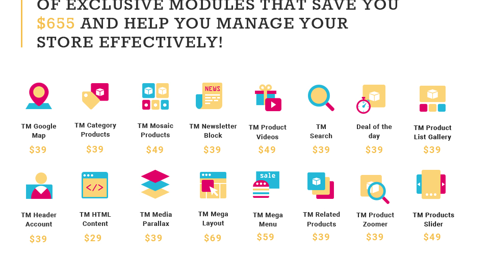 дизайн интерьера prestashop theme