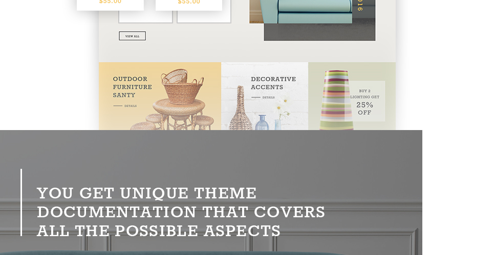 дизайн интерьера prestashop theme