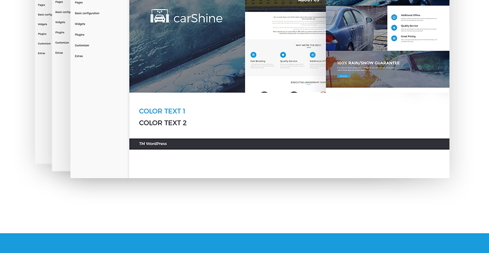 автомойка wordpress тема