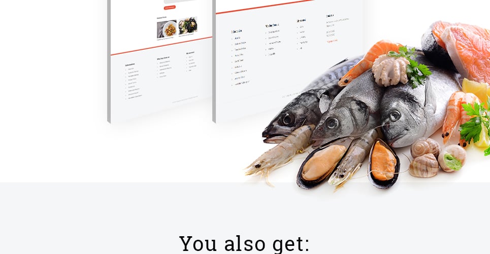 морепродукты деликатесы magento тема