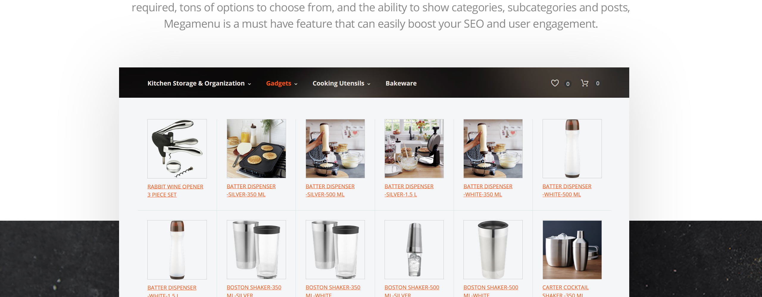 кухонные принадлежности magento theme