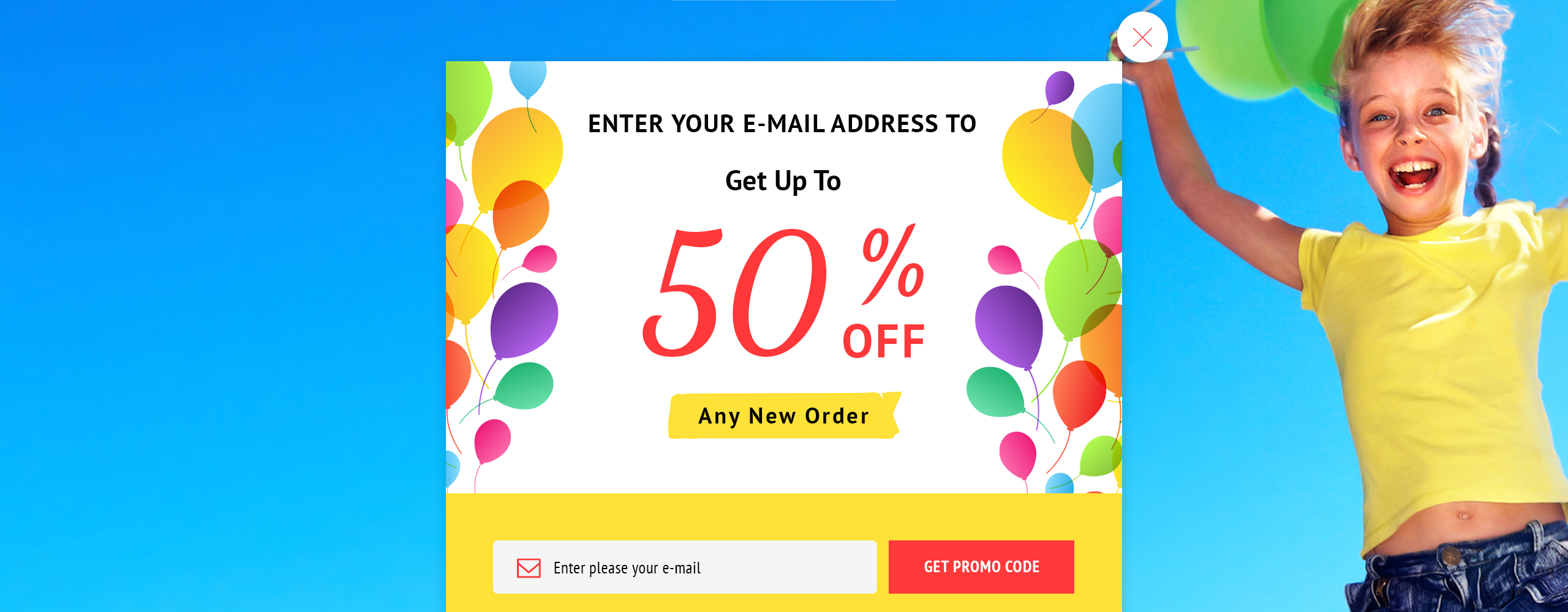 party supplies magento theme