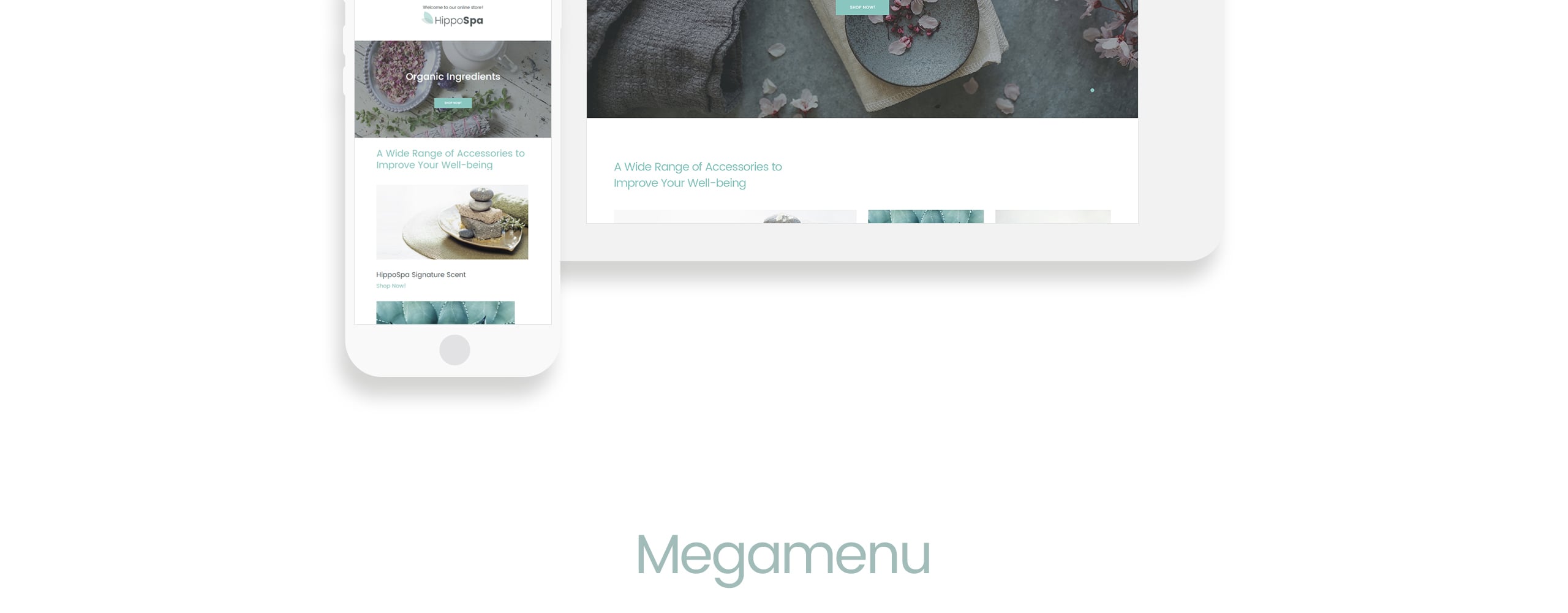 спа магазин magento тема