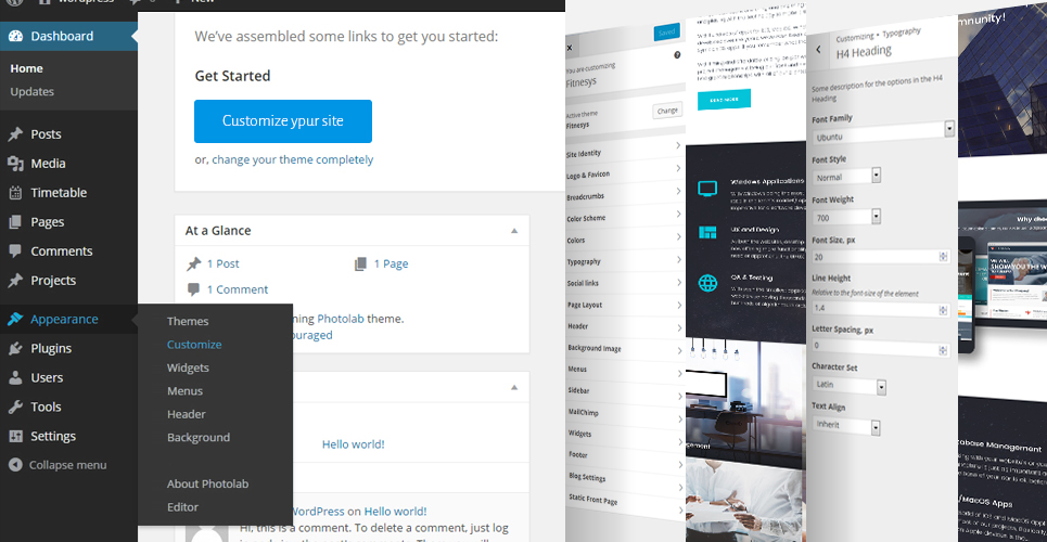 разработка программного обеспечения и приложений wordpress тема