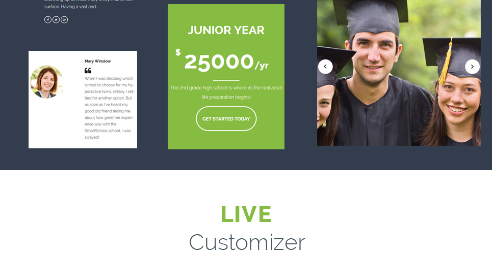 high school education отзывчивая тема wordpress