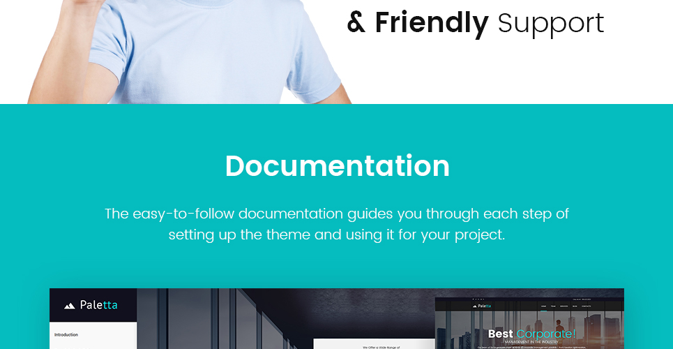 корпоративная и деловая тема wordpress