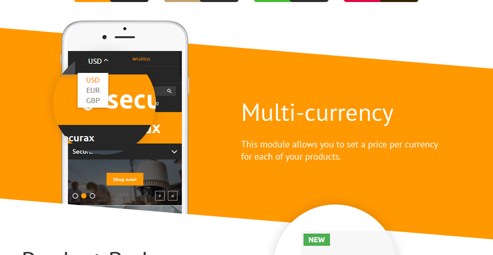 безопасность отзывчивая тема shopify