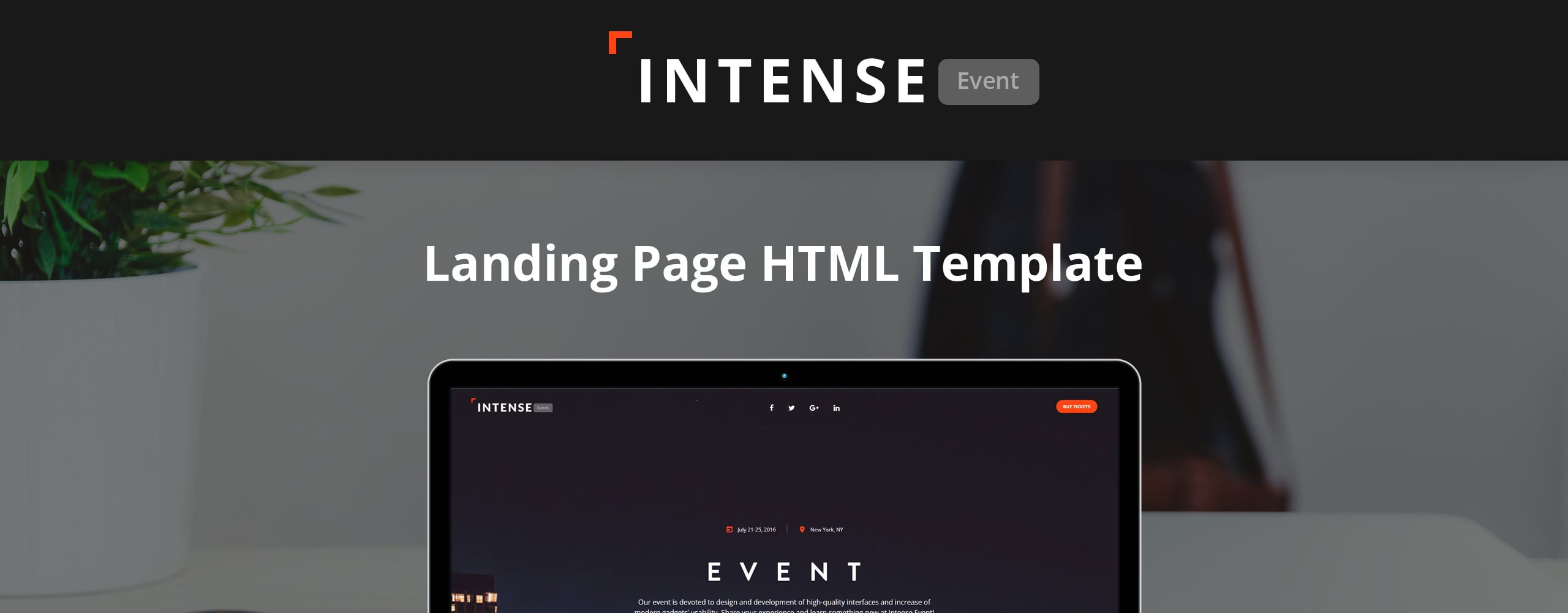 планировщик событий html5 шаблон целевой страницы