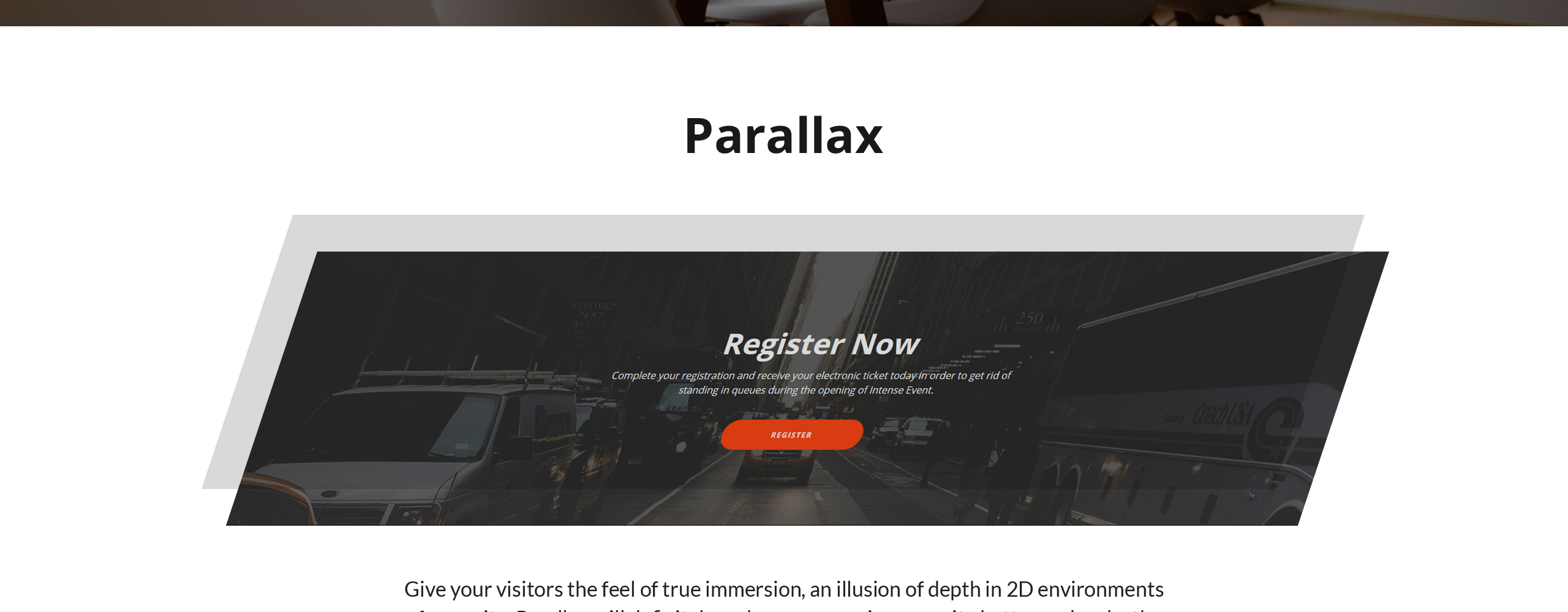 планировщик событий html5 шаблон целевой страницы