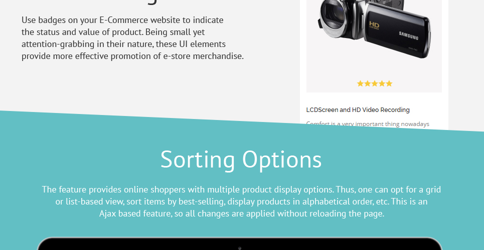 отзывчивый шаблон opencart для магазина электроники