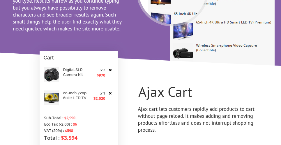 отзывчивый шаблон opencart для магазина электроники