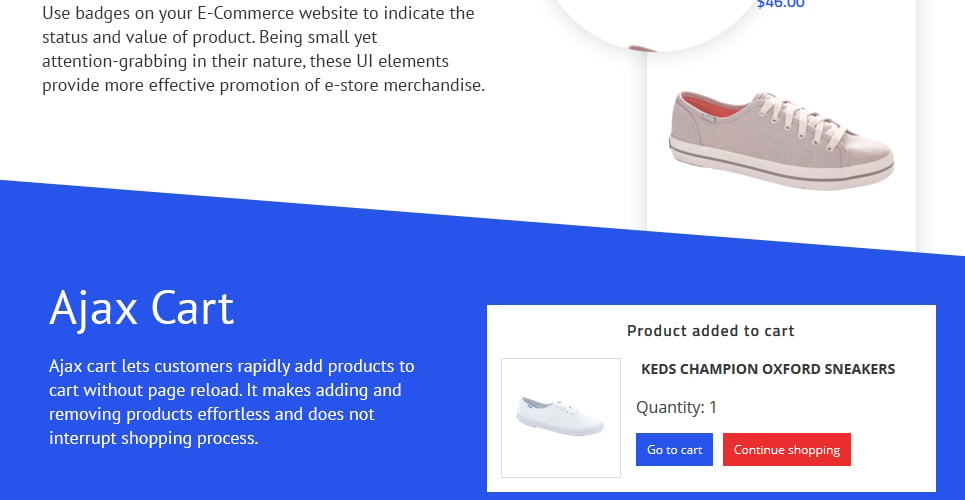 отзывчивая тема shopify