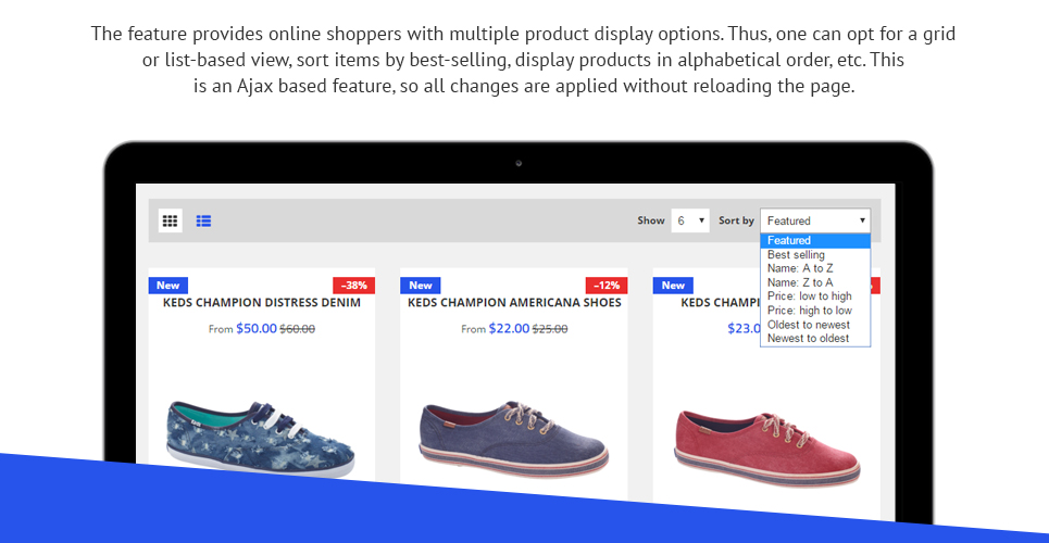 отзывчивая тема shopify